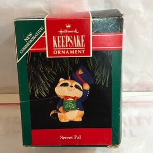 NIB 1992 Hallmark Keepsake Ornament "Secret Pal"